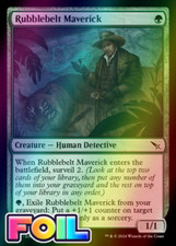 x1 Rubblebelt Maverick MKM MTG 174 FOIL COMMON M/NM 1x picture