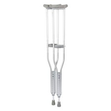 Aluminum Crutches, Adult, Tall, 5' 10
