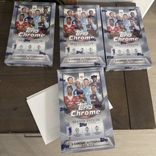 Topps Chrome® UEFA Club Competitions 2025-26 - First Day Issue Box picture