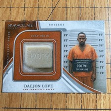 Daejon Love Soap Relic Custom Card 49ers viral fake player (NYFG Customs) picture