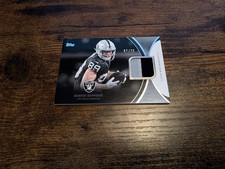 2026 Topps Flagship Football Brock Bowers Patch NLFM-BB /10 NFL Material Card picture