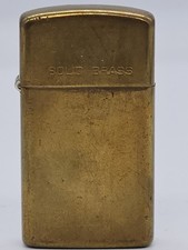 Vintage Zippo Lighter 1932-1987 Commemorative Solid Brass 55th Anniversary picture