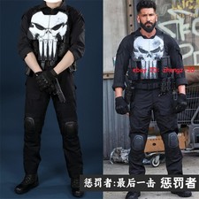 The Punisher: One Last Kill Punisher Cosplay Costume Outfit Halloween Full Set picture