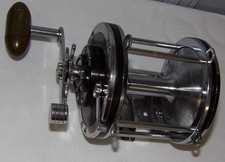 Vintage Penn Senator 9/0 Fishing Saltwater Reel, green marbled handle picture