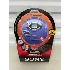 Sony D-EJ611 Portable Walkman CD Player with G-Protection - Indigo picture