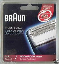 ORIGINAL BRAUN 5000/6000 CONTOUR FLEX XP Shaver FOIL+CUTTER 31S picture