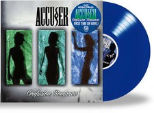 ACCUSER - CONFUSION ROMANCE +3 Bonus (Blue Vinyl, 2022, Brutal Planet) Metal picture