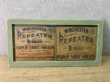 Winchester Sign Deer Hunting Shotgun Shell Winchester Repeater picture