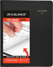 AT-A-GLANCE Weekly Appointment Book 2026 Planner 8-1/4