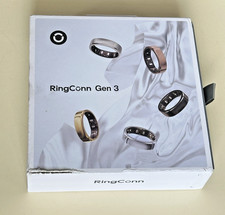 RingConn Gen 3 Ultra-Thin Smart Ring SZ 08 Royal Gold Health Tracking NEW SEALED picture