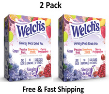 Welch's Zero Sugar Variety Pack Singles to Go Powdered Drink Mix, Grape ( 2 Pk) picture