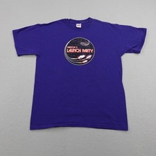 Vintage Firefox 3 Launch Party Shirt Mens Large Blue Internet Computer Tech Y2K picture