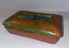 Vintage Raymor Pottery Trinket Box Mid Century Modern Italy picture