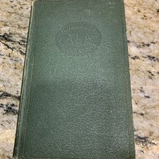 ALA Green Book- 1932. Eastern US and Canada.  Good condition. With Maps picture