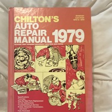 CHILTON‘S Auto Repair Manual 1979 American Cars 72 To 79 picture