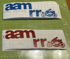 1 pair of AAMRR Stickers in your choice of color picture