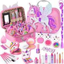 Beayuck Kids Makeup Kit for Girls - Girls Makeup Kit Toys, Real Washable Cosmeti picture
