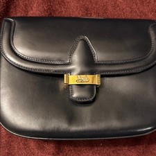 Vintage CELINE Black leather 7
