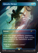 Ghostly Flicker 🌟 FOIL 🌟 Secret Lair MTG PRESALE 🎮 Ghost of Tsushima picture