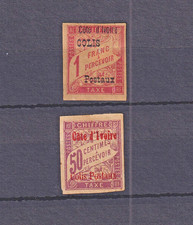 Rare Ivory Coast 1903 Parcel Post stamps picture