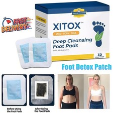1~90x Xitox Foot Detox Patches Pads Toxins Deep Cleansing Herbal Organic Pad picture
