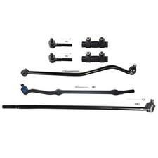7Pcs For 93-1998 Jeep Grand Cherokee 5.2L Front Tie Rods Track Bar Steering Part picture