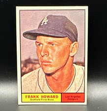 Topps 1961 Frank Howard #280 Los Angeles Dodgers MLB Baseball Card picture