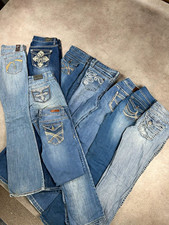 Y2K Embroidered Bootcut Jeans Wholesale - Vintage Retro Denim Reseller Supplier picture