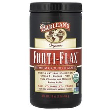 Barlean s Organic Forti-Flax Premium Ground Flaxseed 16 oz 454 g Gluten-Free, picture