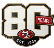 San Francisco 49ers 80th Anniversary Jersey Patch picture