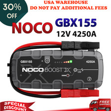 NOCO GBX155 4250A Lithium Jump Starter UltraSafe 12V Booster 10L Gas 8L Diesel picture