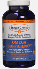 Innate Choice, Omega Sufficiency Lemon 240 Capsules picture