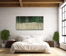 Abstract Painting Modern Canvas Wall Art Framed Large USA ELOISExxx picture