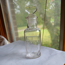 vintage poison bottle TEINTURE D' IODINE with matching stopper  picture