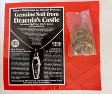 1970s DRACULA’S SOIL Warren Publishing Transylvania Dirt Vlad's Castle Ltd Ed picture