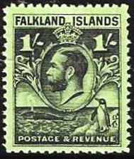 Falkland Islands (British) 1929 Scts #60,  Mint/VLH 
