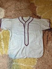 Vintage 1940’s Macgregor Goldsmith USA Wool Baseball Jersey Shirt Size 34 Small picture
