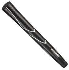 JumboMax Tour Series Golf Grips Black & Silver - XL Extra Large Size (+3/8