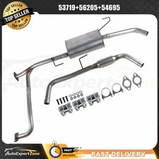 Fits 2005-2017 Nissan Frontier 4.0L Resonator Muffler Exhaust System Kit picture