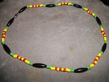 Viet Nam Service Ribbon Necklace POW/MIA Black    17 Inch Size Only picture