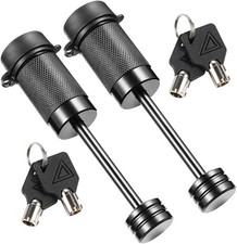 Trailer Tongue Coupler Lock 1/4