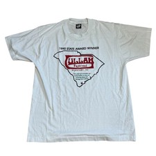 Vintage Gullah Festival Shirt Mens XL Gray Beaufort SC 1990 State Award Winner picture