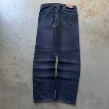 Vintage 90’s Levi’s 501 Classic Dark Wash Blue Jeans Size 33x31.5 Made in USA picture