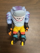 Mattel 1994 Street Sharks Wise Streex Roller Blades Action Figure Vintage Used picture