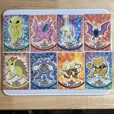 1999 Topps Pokemon TV Animation Series 1 Lot - 8 Cards Black Logo - LP/NM picture