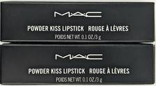 MAC Powder Kiss Lipsticks In 301 A Little Tamed & 922 Werk, Werk, Werk picture