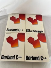 Borland C++ & Turbo Debugger Manuals Lot v4.5 Class Libraries DOS User Guide Set picture