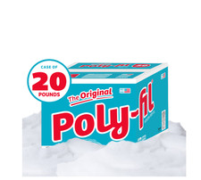 Poly-Fil Polyester Fiberfill Stuffing, 20lb Box, Bulk, by Fairfield picture