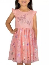 NWT Zunie Girls Butterfly Birthday Party Dress Size 4 picture