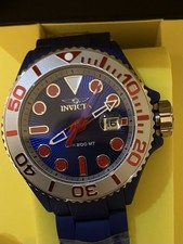 New Invicta Grand Diver Men's Quartz 200m Date,Silicone,TMI PC32 Caliber,NWT+Box picture